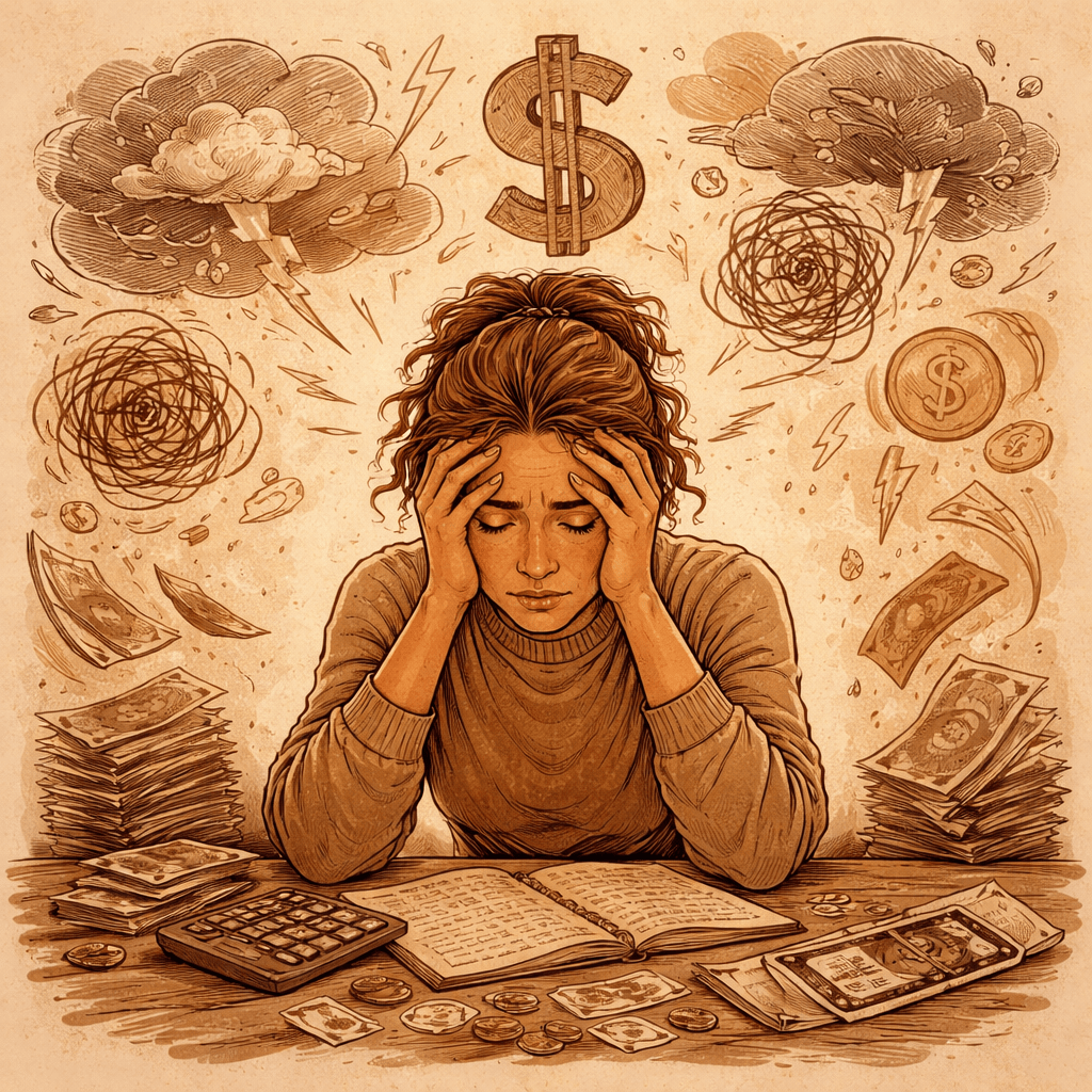 😰 El origen emocional de la ansiedad por dinero