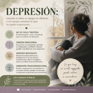 significado emocional de la depresión